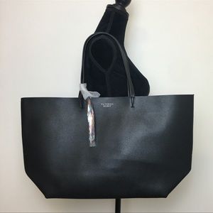 Victoria secret large black tote NWT